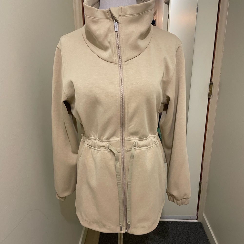 Lululemon Athletica Cream Utility Jacket